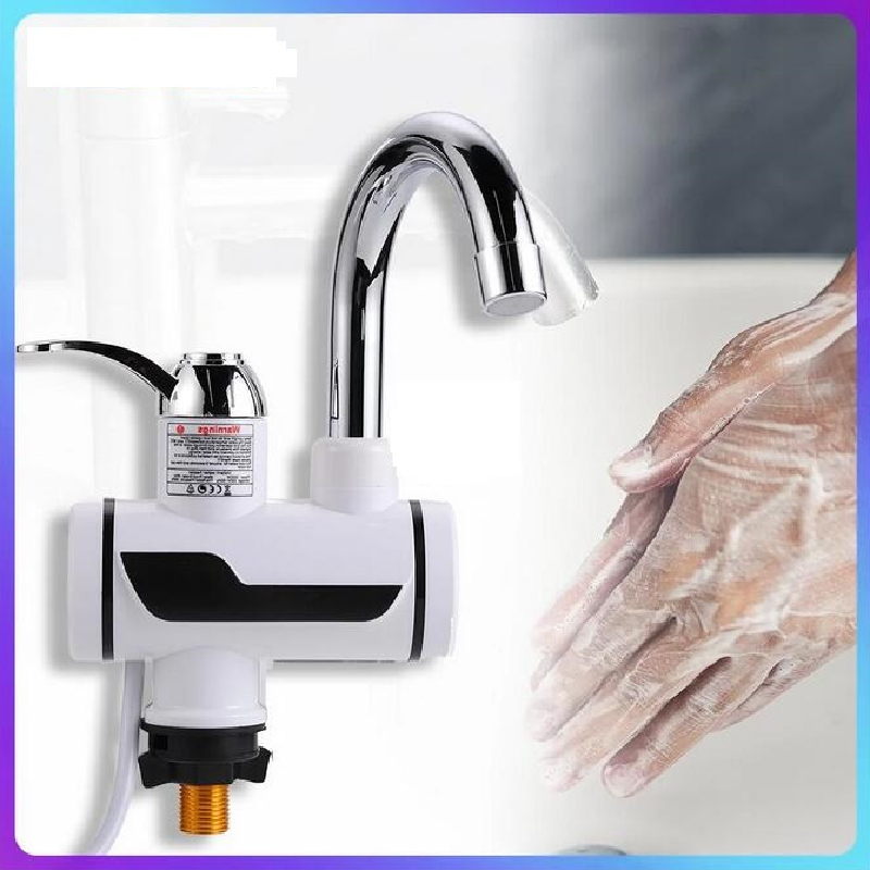 Home Bathroom Water Heater - 3000W prise ue chauffe-eau électrique instantané