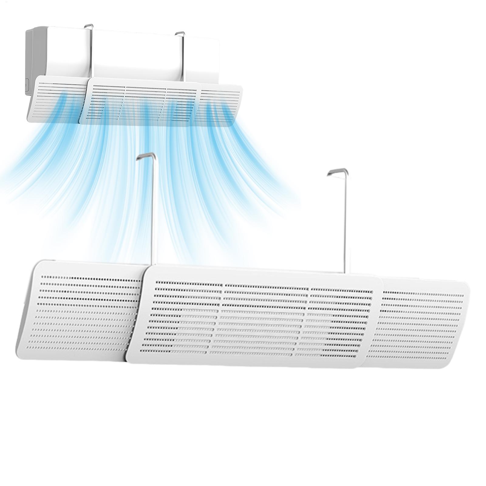 Home Bathroom Vent - Déviateur de ventilation mural réglable pour