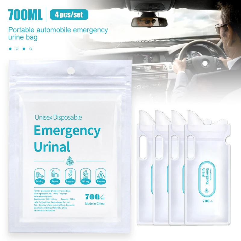 Home Bathroom With Urinal - Sacs d'Urine de Voiture Portables d'Urgence,