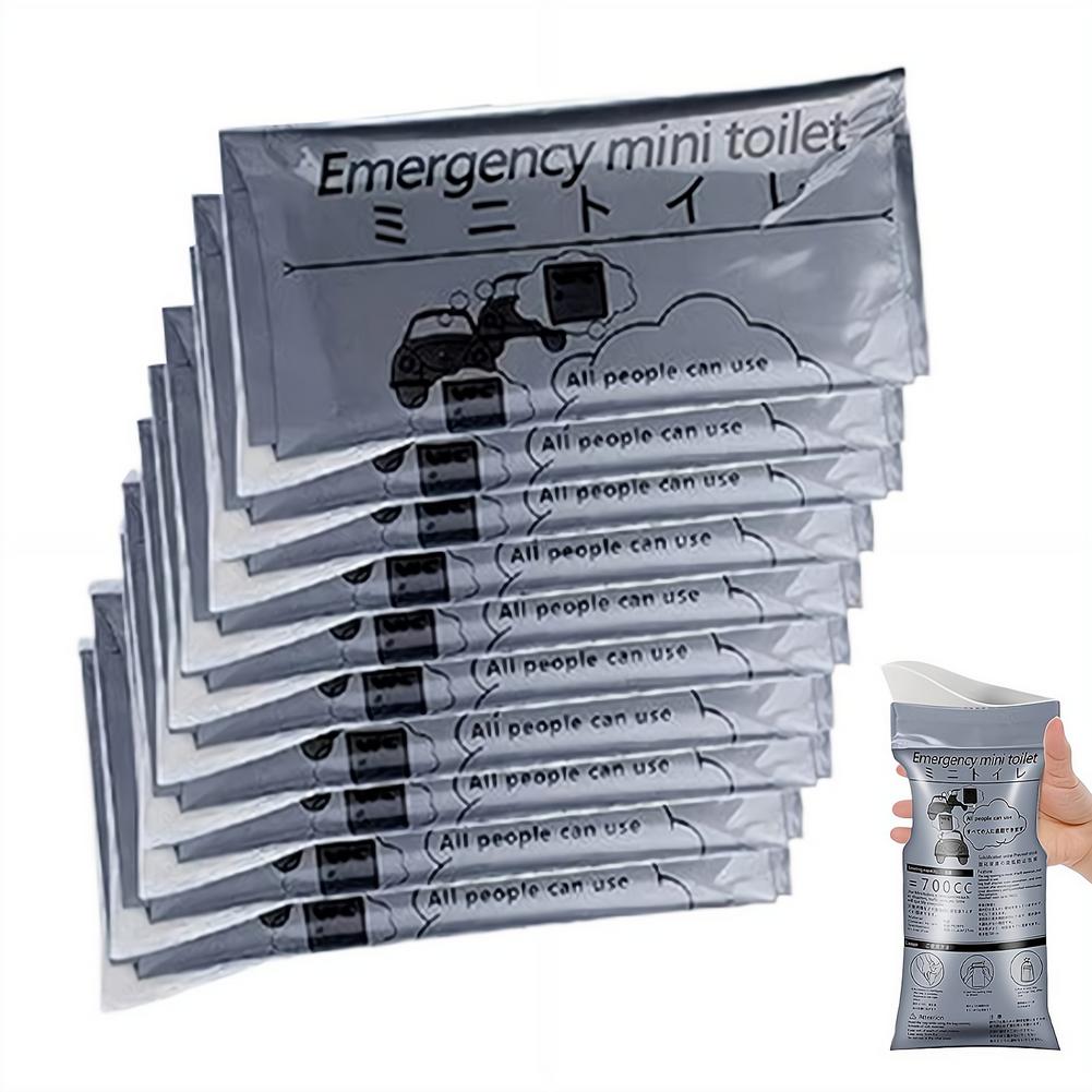 Home Bathroom With Urinal - Lot de 10 sacs urinaires d'urgence
