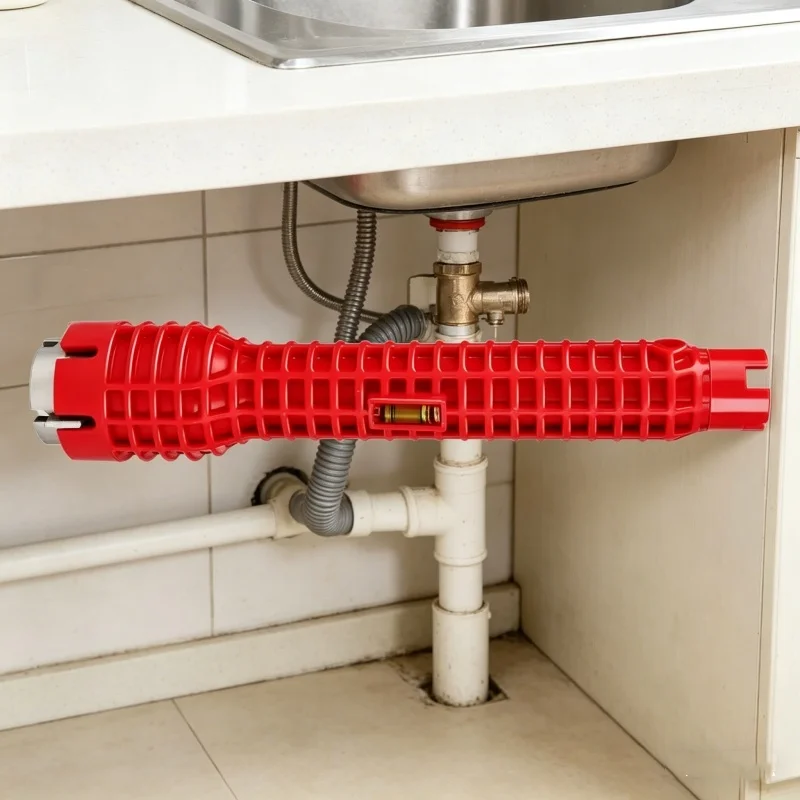 Home Bathroom Water Heater - Clé universelle double tête pour robinet