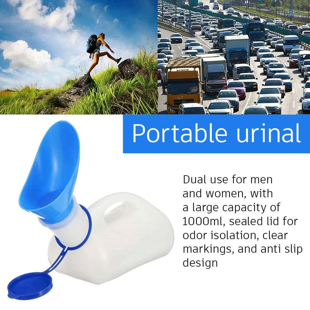 Home Bathroom With Urinal - Bouteille d'urine portable 1000 ml unisexe