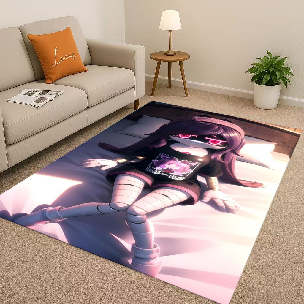 Home Bathroom Cleaning Robot - Tapis de meurtre de dessin animé
