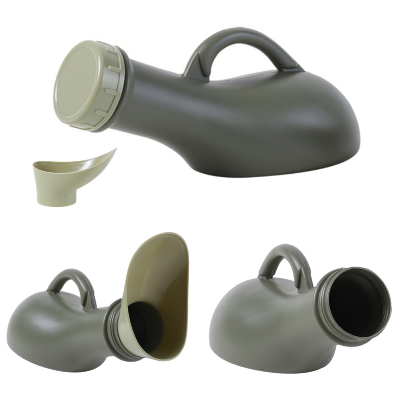 Home Bathroom With Urinal - Urinoir Mobile en plastique de 1000ml,