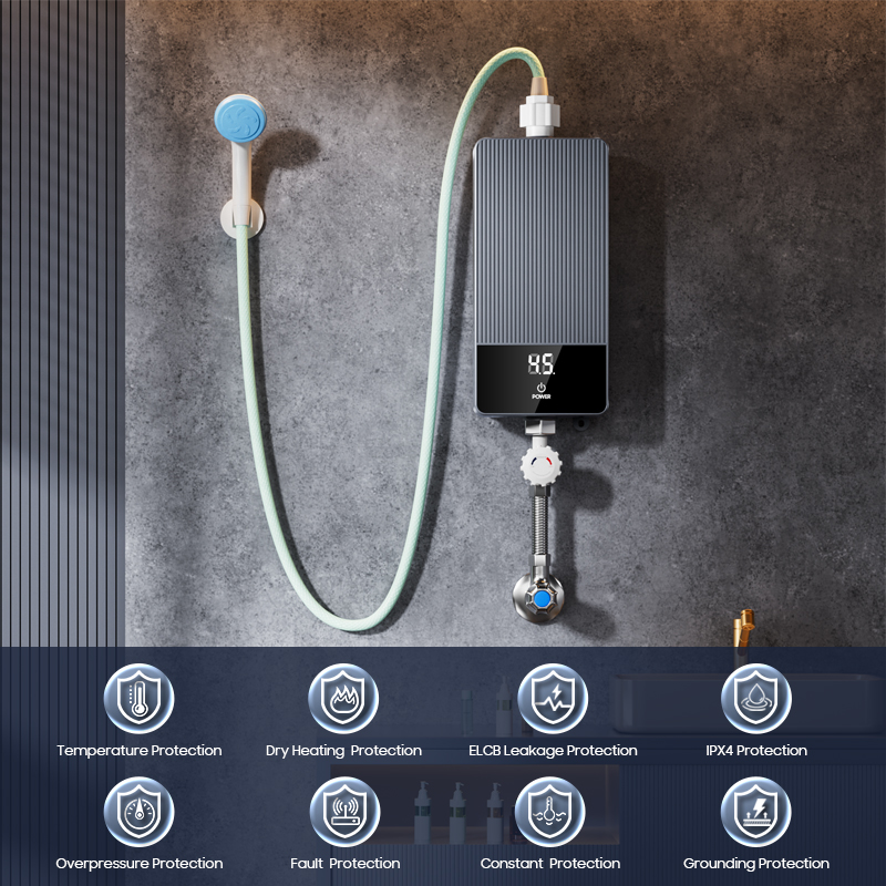 Chauffe-eau électrique instant - Home Bathroom Geyser avis et prix