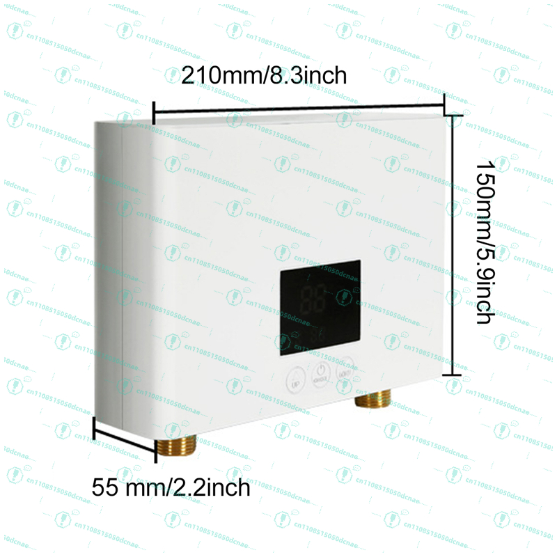 Chauffe-eau instantané mural é - Home Bathroom Water Heater avis et prix