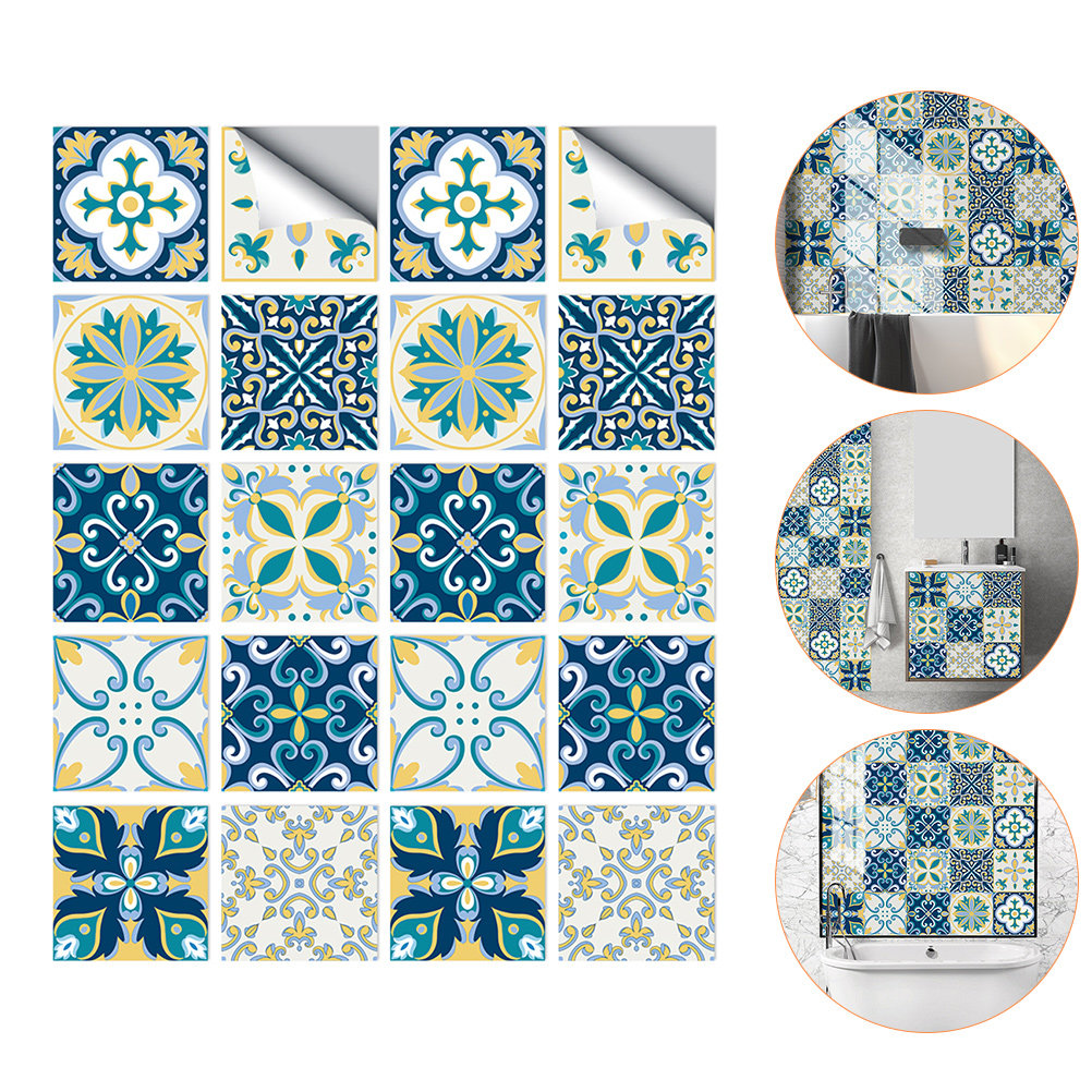 Autocollants décoratifs imperm - Home Bathroom Tiles Design avis et prix