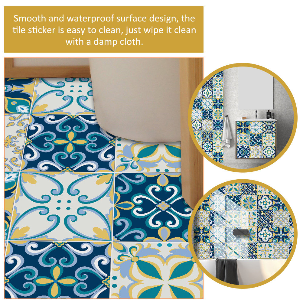 Autocollants décoratifs imperm - Home Bathroom Tiles Design avis et prix