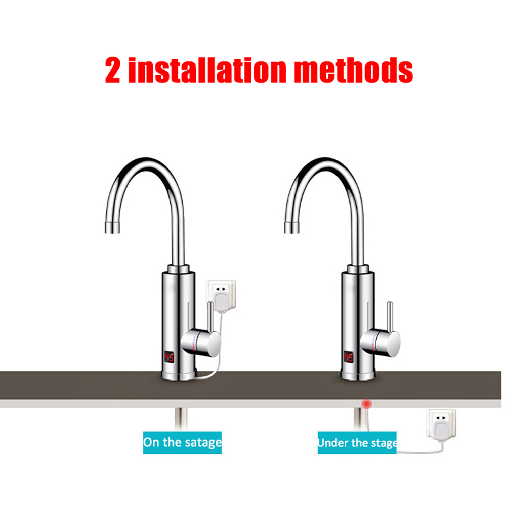 3000W chauffe-eau électrique s - Home Bathroom Water Heater avis et prix