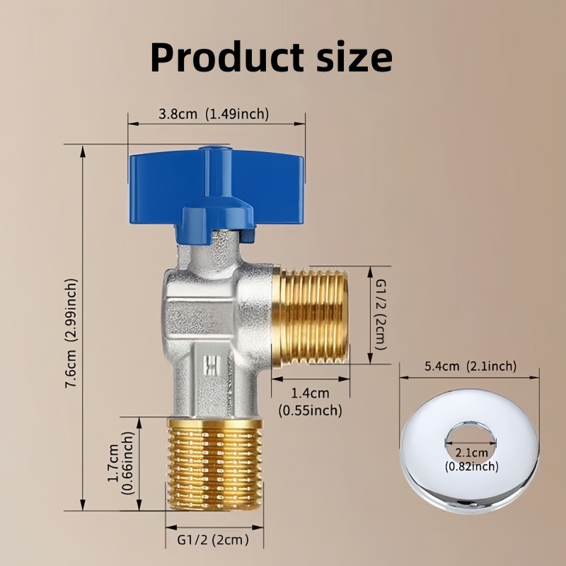 Kit de vanne d'angle en laiton - Home Bathroom Water Heater avis et prix