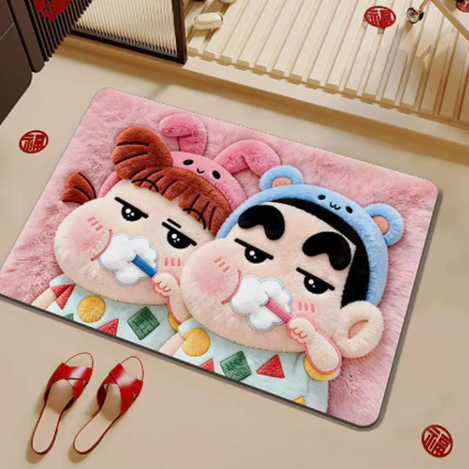 Tapis de bain en terre de diat - Home Bathroom Movie avis et prix