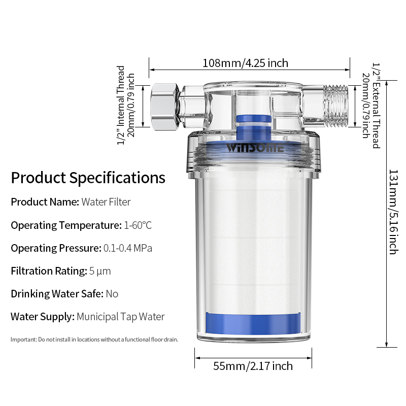 Système de pré-filtration pour - Home Bathroom Water Heater avis et prix