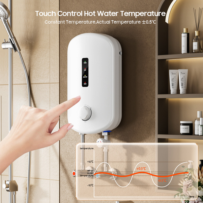 Chauffe-eau électrique instant - Home Bathroom Geyser avis et prix