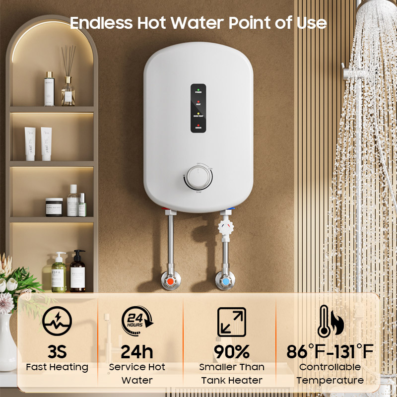 Chauffe-eau électrique instant - Home Bathroom Geyser avis et prix