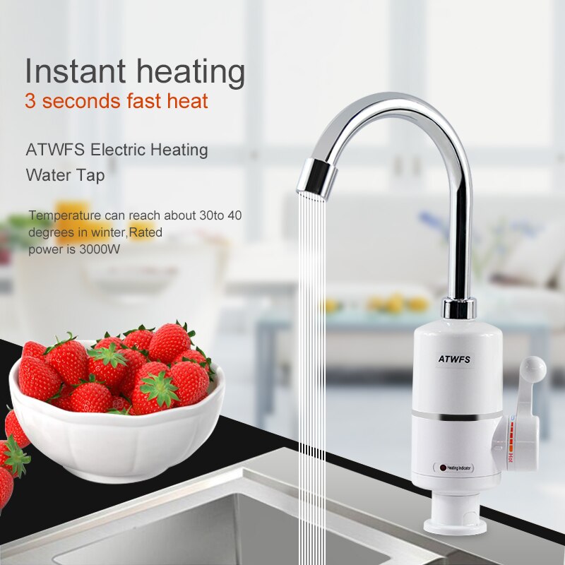 ATWelasticity-Chauffe-eau élec - Home Bathroom Water Heater avis et prix