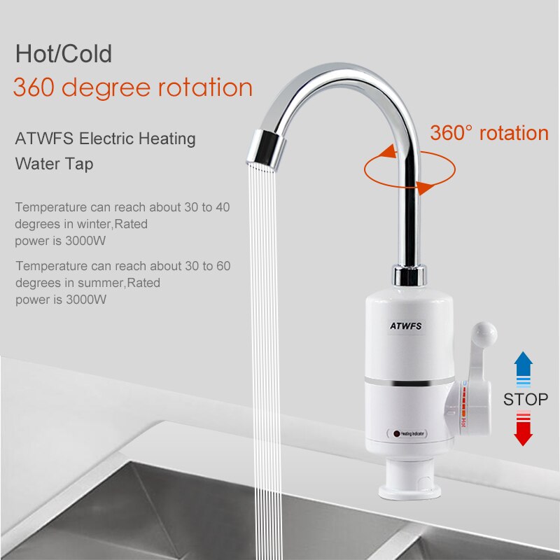 ATWelasticity-Chauffe-eau élec - Home Bathroom Water Heater avis et prix