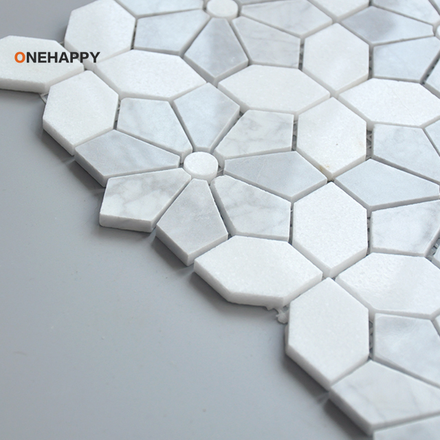 Carrelage en marbre mosaïque p - Home Bathroom Tiles Design avis et prix
