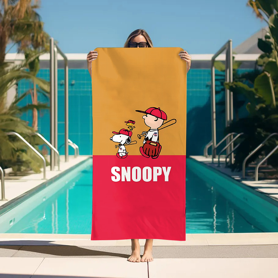 Serviettes de plage s-noopyes, - Home Bathroom With Sauna avis et prix