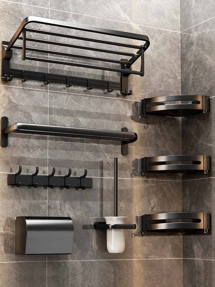 Porte-serviettes mural sans pe - Home Hardware Bathroom Accessories avis et prix