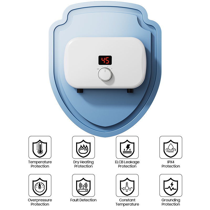 Chauffe-eau électrique instant - Home Bathroom Geyser avis et prix