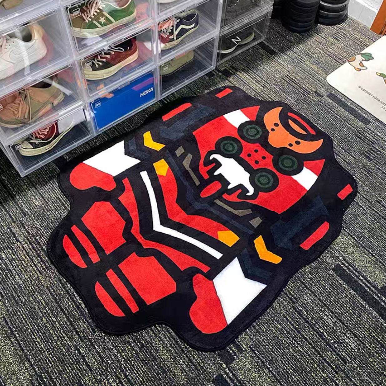 Tapis en peluche design NEON G - Home Bathroom Movie avis et prix